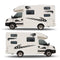 Car Two side RV Stripes Graphics Decals Car Stickers Vinyl Graphics for Caravan Travel Trailer Camper Van