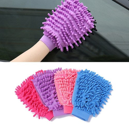 10Pcs Car Cleaning Tools Kit, Car Wash Tools Kit for Detailing Interiors Premium Fiber Cleaning Cloth - Compressed Car Wash Sponge