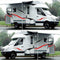 Car Auto Body Sticker Self-Adhesive Side Truck Graphics  Stickers and Decals for Camper Caravan RV Trailer