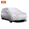 Car Cover Full Covers with Reflective Strip Sunscreen Protection Dustproof Waterproof UV Scratch-Resistant for 4X4/SUV Business Car