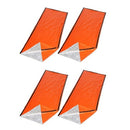 4PCS Reusable Emergency Sleeping Bag Survival Blanket Camping Tent Thermal Waterproof Outdoor Emergency Equipment