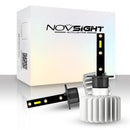 NOVSIGHT Car LED Fog lights 3500LM/Bulb Headlight Bulbs Kit 6000K White Running Light 20W/Bulb, Novsight H1, HID Decoder Fog Bulbs, IP68 Waterproof