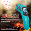 Digital Infrared Thermometer Laser Industrial Temperature Gun Non-Contact with Backlight -50-550°C（NOT for Humans）