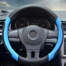 Car Steering Wheel Cover Soft Leather Grip Steering Wheel Non-Slip Cover Universal Fit For Truck, SUV, Cars