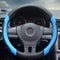 Car Steering Wheel Cover Soft Leather Grip Steering Wheel Non-Slip Cover Universal Fit For Truck, SUV, Cars