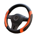 Car Steering Wheel Cover Soft Leather Grip Steering Wheel Non-Slip Cover Universal Fit For Truck, SUV, Cars