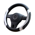 Car Steering Wheel Cover Soft Leather Grip Steering Wheel Non-Slip Cover Universal Fit For Truck, SUV, Cars