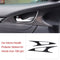 Car Door Handle Cover Trim Carbon Fiber Scratch Protective Guard Interior Handle Protector Stickers Replacement for Honda Civic 10th gen 2016-2020