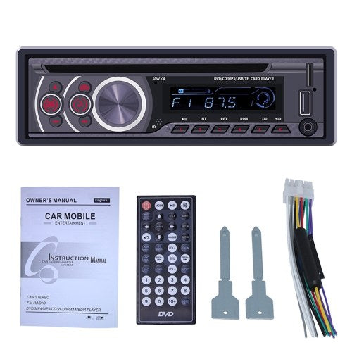 One Din Car DVD Player BT Car Player Plug In A USB Radio Car MP3 Audio System One Din Car Radio BT Stereo Auto Audio DVD MP3 Player Car Multimedia Player