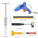 مجموعة أدوات إصلاح دنت بدون طلاء مجموعة أدوات إصلاح دنت رافع قابل للتعديل مجموعة أدوات سحب دنت لإصلاح تلف السيارة وإزالة دنت السيارة