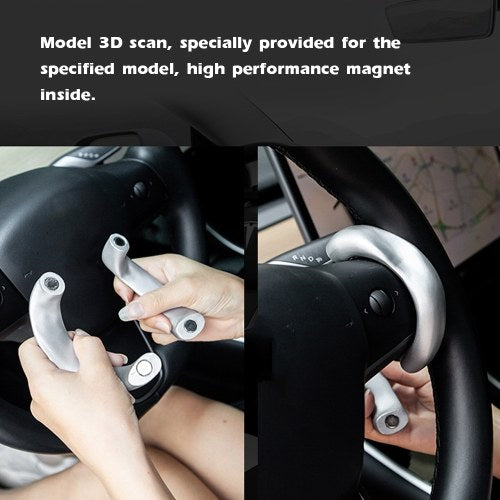 For ModelS/3/Y/X The Steering Wheel Rings Autopilot Boosters Modified Parts Decoration Car Steering Wheel Boosters Car Accessories