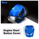 Car Engine Start Stop Button Cover Trim Ignition Sticker Car Interior Decoration Universal