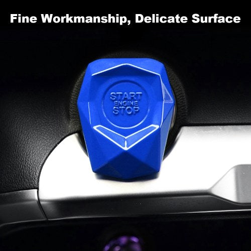 Car Engine Start Stop Button Cover Trim Ignition Sticker Car Interior Decoration Universal