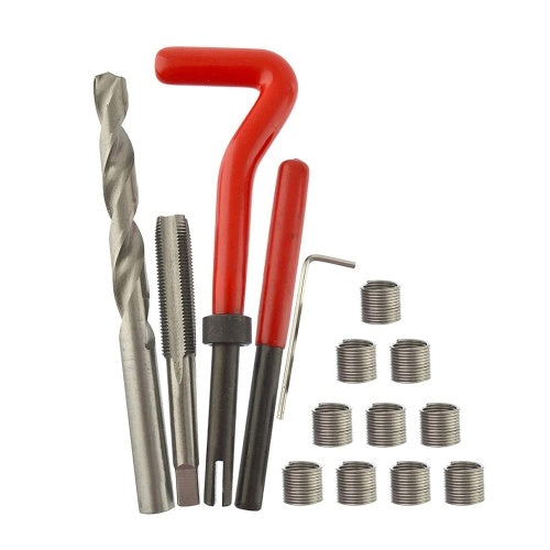 15Pcs Metric Thread Repair Insert Kit M3 M4 M7 M9 M11 Helicoil Car Pro Coil Tool M3 * 0.5