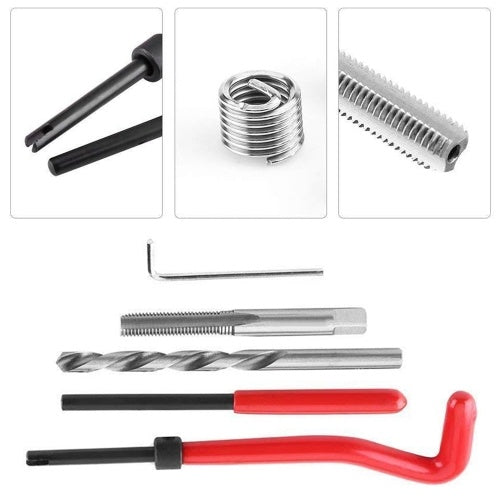 30Pcs Metric Thread Repair Insert Kit M3 M4 M7 M9 M11 Helicoil Car Pro Coil Tool M3*0.5