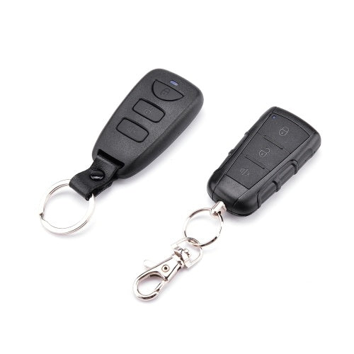 Steelmate Universal 1-Way Car Vehicle Alarm System Burglar Alarm Protection Anti-Theft System 2 Black Remote Control