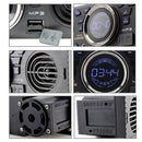 12.0V Car Secure Digital Memory Card MP3 Audio Electric Car Radio With Loudspeaker BT Host Speaker Car Radio Car Stereo