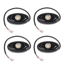 4Pcs Rock Lights 4-Pod for JEEP Offroad Truck UTV ATV Boat Underbody Light