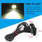 10 Pack 23mm Eagle Eye LED Bulb DRL Light Car Motorcycle Turn Signal Light Fog Tail Backup Reverse Light(White Light)