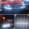 10 Pack 23mm Eagle Eye LED Bulb DRL Light Car Motorcycle Turn Signal Light Fog Tail Backup Reverse Light(White Light)