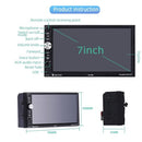 7-inch Capacitive Screen Intelligent Voice MP5 Player Intelligent Interconnection Reverse Priority MP5 Player