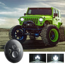 7 inch Round Black LED Headlight High Low Beam Replacement for Wrangler