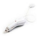 Tirol New Car Charger Cigarette Socket Power Adapter with Micro USB Retractable Cable for iPhone 4/4S