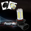 2 X 5630 33-SMD 850LM LED Car Fog Light Lamp Bulb 9005 Socket White