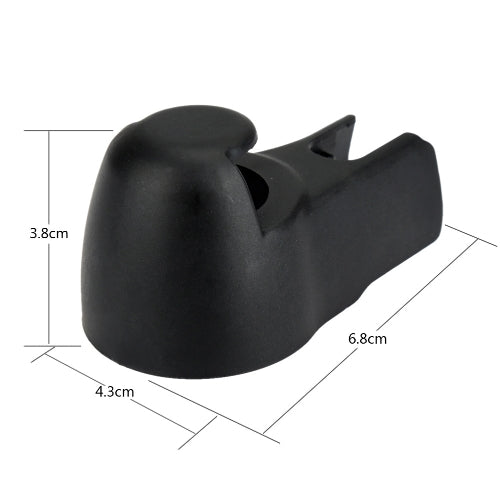 Black Car Rear Wiper Arm Washer Cap Nut Cover for Seat IBIZA LEON ALTEA TOLEDO 5P0955435B