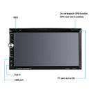 7" Universal 2 Din HD 1080P BT Car Stereo DVD Player