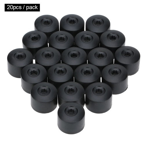 20Pcs 17mm Car Wheel Nut Cover Bolt Cap Removal Tool for VW Golf Bora Passat