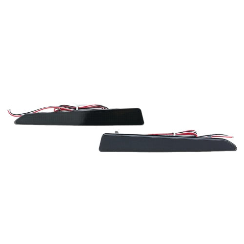 Pair of Rear Bumper Reflect Warning Light Plate Replacement Modification Tail Brake Lamp for TANTO-custom L375 L378 Series