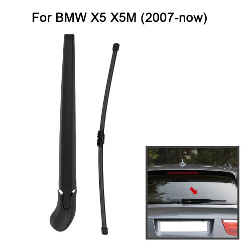 Car Rear Window Windshield Wiper Arm & Blade Complete Replacement Set for BMW E70 X5 X5M