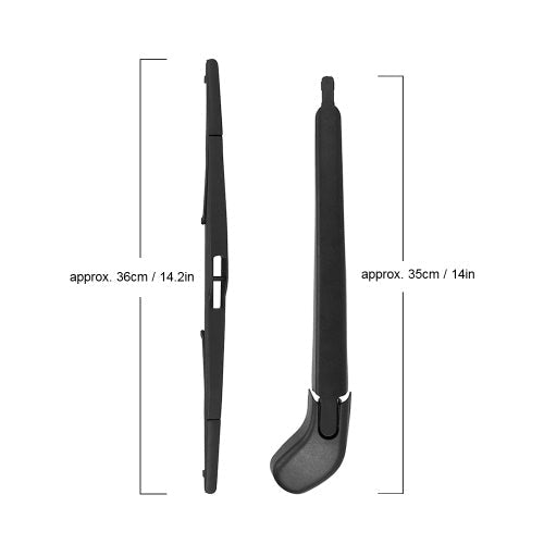 Car Rear Window Windshield Wiper Arm & Blade Complete Replacement Set for FORD FOCUS MK2