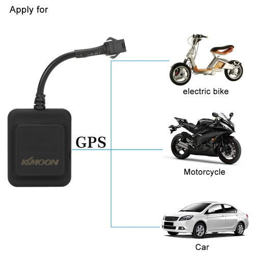 KKmoon GPS Real Time Tracker Car Motorcycle Electric Bike GSM GPRS Tracking Device 2G