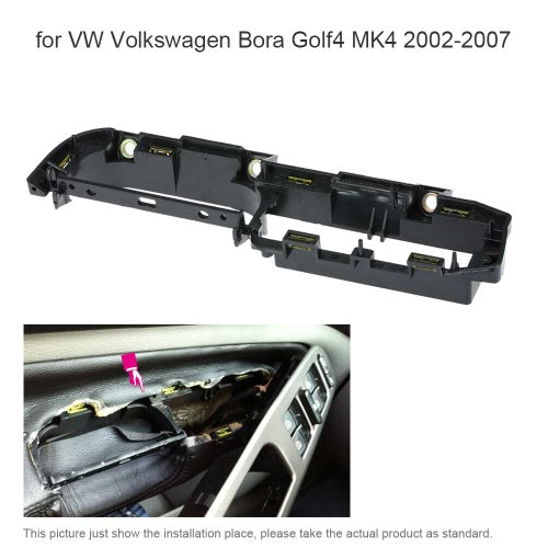 Car Interior Front Left Door Grab Handle Cover Trim Panel Bracket for VW Volkswagen Bora Golf4 MK4 2002-2007