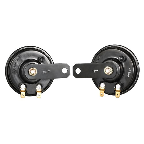 2Pcs 12V 110DB Ultra Loud Horn Dual Tone Speaker Universal for Motorcycle Car Truck Van