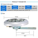 Φ85mm سوبر بصوت عال العالمي للدراجات النارية الكهربائية القرن المتكلم 12V 110db