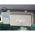 Fashion Car Sun Visor Type Wool Felt Hanging Tissue Box Pouch Card Storage