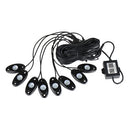 4pcs 12V RGB LED Rock Lights for Jeep Off Road SUV Truck