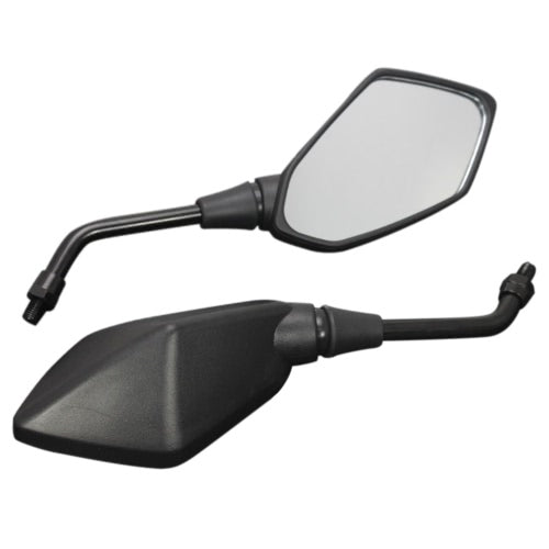 1 Pair Universal Motorcycle Scooter Aluminum Alloy Rearview Side Mirror Modified Accessories for 8mm 10mm Exterior Diameter Handlebar Street Cars Scooters