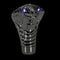 Car Cobra Snake Blue LED Flash Light Manual Gear Shift Knob Vehicle Modifications Interior Decoration Universal Shifter Auto Accessories