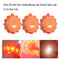 3Pack LED Road Flares Flashing Warning Light  Roadside Safety Light for Car Boat Truck