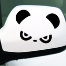 2pcs Reflective Hi Panda Rearview Mirror Car Body Styling Sticker Removable Waterproof