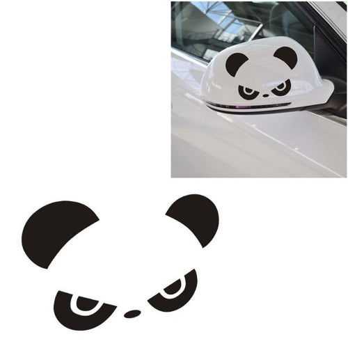 2pcs Reflective Hi Panda Rearview Mirror Car Body Styling Sticker Removable Waterproof