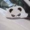 2pcs Reflective Hi Panda Rearview Mirror Car Body Styling Sticker Removable Waterproof