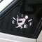 Reflective Cute Oil Shortage Car Body Styling Sticker Removable Waterproof