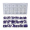 270pcs Assortment Kit Car HNBR A/C System Air Conditioning O Ring Seals Set   Tool