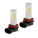 2 Pcs High Power COB LED Fog Light H4 Car Driving Lamp 80W