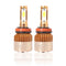 Car LED Headlight Bulb Gold Automobile Headlights Kits 6500K White Light 40W COB Chip Lamp Conversion H1/ H4/ H7/ H11